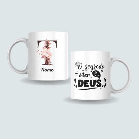 CANECA PERSONALIZADA FÉ EM DEUS CN0109 na internet