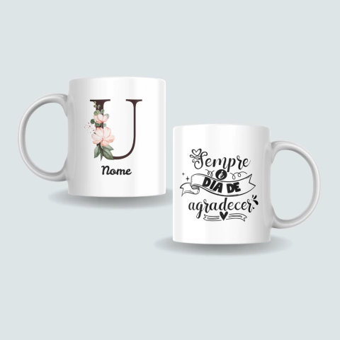 CANECA PERSONALIZADA AGRADECER CN0110 - loja online