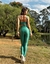 Conjunto verde esmeralda canelado c/ brilho wonder - comprar online