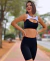 Bermuda preto ciclista blackout - loja online