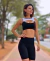 Bermuda preto ciclista blackout - Diva Fitness | Moda Fitness Atacado