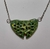 Colgante con collar verde - comprar online