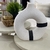 FLORERO DE CERAMICA - LAVANDA HOME-DECO