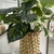 PLANTA ARTIFICIAL CON MACETA DE PLÁSTICO NEGRA - LAVANDA HOME-DECO