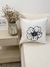 Imagen de ALMOHADON ESTAMPADO FLOR 40 x 40