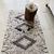 ALFOMBRA ESTAMPADA DE PABILO DE ALGODON - LAVANDA HOME-DECO