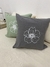 ALMOHADON DE TUSOR 50 x 50 - LAVANDA HOME-DECO