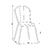 Silla MADISON - Muebles Perez Benitez