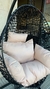 Hamaca nido totora c/base negra + Almohadones - comprar online