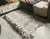 Alfombra FLOR COMBINADA GRIS Y CRUDO
