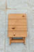 Set - Reposera plegable de pino teñido + Mini mesa - tienda online