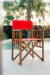 Sillon director plegable de eucalipto