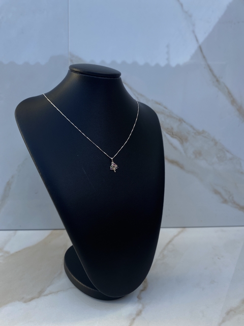 Colar Árvore da Vida/Colorido 45cm