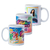 Taza Ceramica Blanca Panoramica
