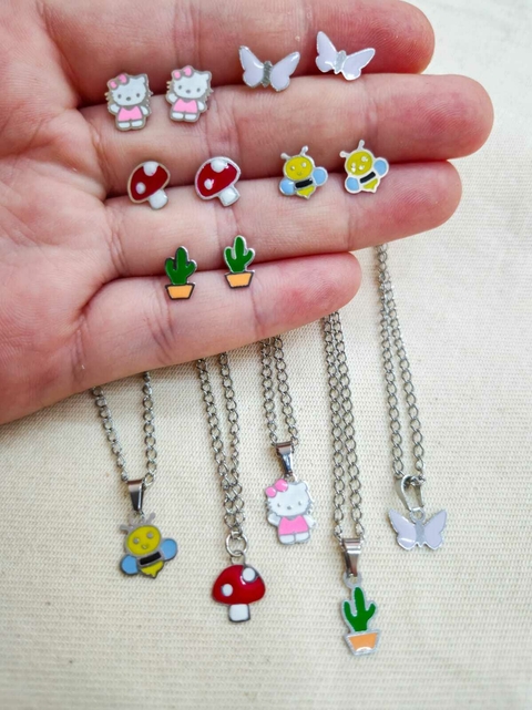 Kit2 - Conjunto infantil 5 peças para revenda atacado - comprar online