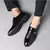 Sapato de couro formal masculino com fivela - TheOldMan