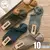 10 peças = 5 pares meias de tubo de algodão