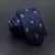 Gravatas Skull Slim de poliéster clássico - TheOldMan