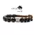 Pulseira zodíaco pedra natural obsidiana - loja online