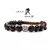 Pulseira zodíaco pedra natural obsidiana - loja online