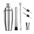 Conjunto coqueteleira kit bartender de aço - loja online