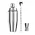 Conjunto coqueteleira kit bartender de aço - comprar online
