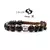 Pulseira zodíaco pedra natural obsidiana - TheOldMan
