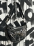 Cartera Croco Negra