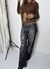 Denim negro lavado