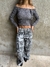 Denim croco gris en internet