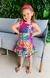 Vestido Laurinha Flora Roxo