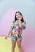 Conjunto Sarah Listra Floral - Meia Infância