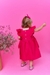 Vestido Bela Bordado Rosa - comprar online