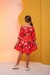 Vestido Manu Vermelho - comprar online