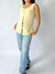 Blusa alfaitaria amarração - P