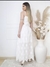 Vestido florido renda - comprar online
