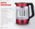 Ultracomb Pe4910 Pava Electrica Con Infusor De Te Func. Mate - comprar online