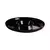 PETISQUEIRA REDONDA 5 DIVISÕES LE CHEF 28 X 3 CM PRETA
