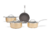 CONJUNTO DE PANELAS 4 PEÇAS CERAMIC LIFE COAST COM INDUÇÃO