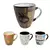 CANECA DE PORCELANA COFFEE 250ML RIO DE OURO