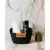 CESTO DE ALGODÃO COM ALÇA 45 X 30 X 15CM PRETO - comprar online