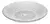 FRUTEIRA DE MESA DE VIDRO REDONDA PLUMA 5 X 36CM