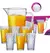 CONJUNTO SUCO BUBBLES C/ 07 PCS RUVOLO