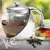 BULE DE CHÁ VIDRO COM INOX 800ML - comprar online