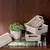 CESTO ORGANIZADOR COM TAMPA LINEA BRANCO 37X27X8 CM - comprar online