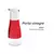 KIT PORTA AZEITE E VINAGRE INOX VERMELHO 300ML 2 PEÇAS na internet