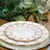 CONJUNTO 4 PRATOS RASOS PINK STRIP ROSA 29cm Porcelana - comprar online