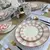 CONJUNTO 4 PRATOS RASOS PINK STRIP ROSA 29cm Porcelana na internet