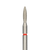 Fresa Diamantada - Flame - Azul (D.2.1) - PINK MASK - - comprar online