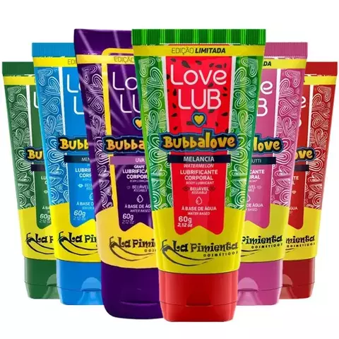 LUBRIFICANTE CORPORAL BUBBALOVE (60g) - comprar online